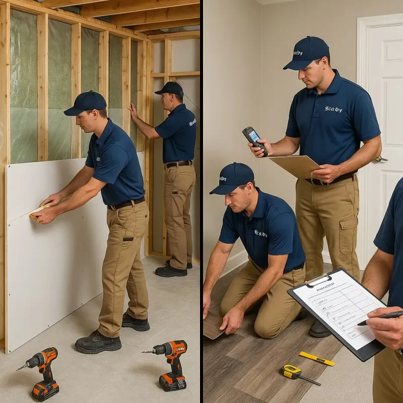Repairs and Reconstruction process in Greenville, NH