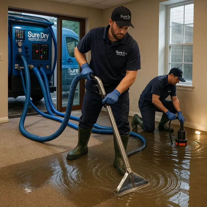 Water Extraction and Removal process in Greenville, NH